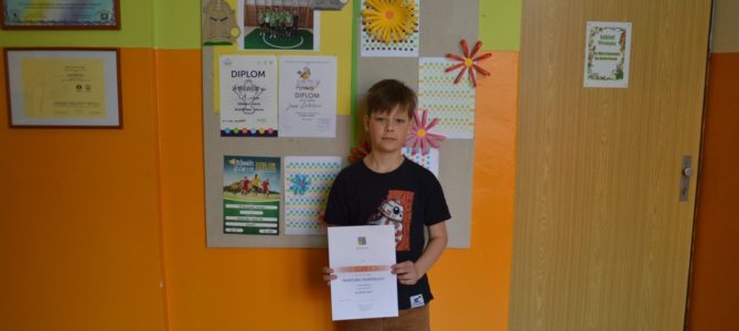Úspěch v soutěži Matematický klokan 2017