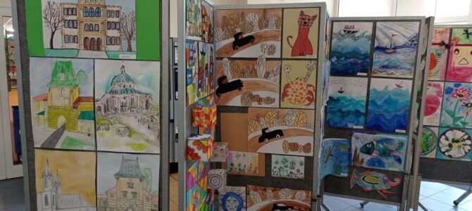 Proměny – výstava výtvarných prací žáků školy
