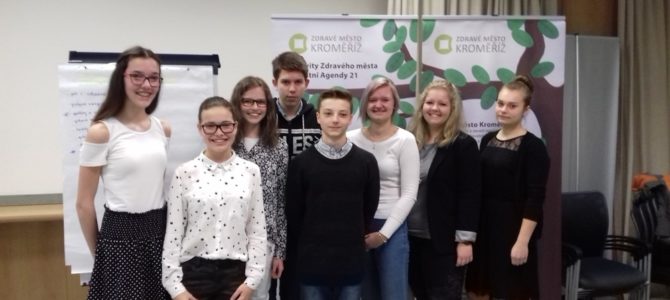 Žáci diskutovali o problémech v Kroměříži